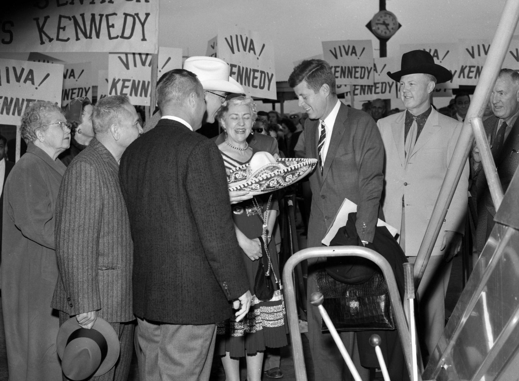 Kennedy-Johnson presidential campaign in 1960